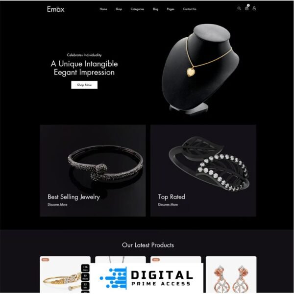 Emax - Jewelry Shopify Theme