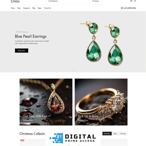 Emax - Jewelry Shopify Theme