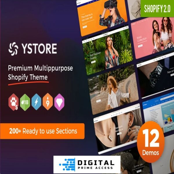 YStore - Multipurpose eCommerce Shopify Theme