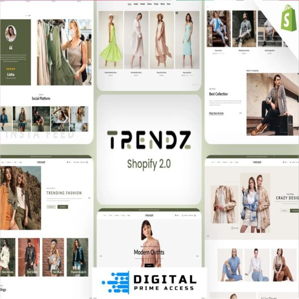 Trendz - OS 2.0 Clothing Shopify Shop Theme