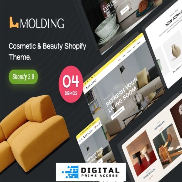 Molding - Modern Interior Decoration Shopify Theme