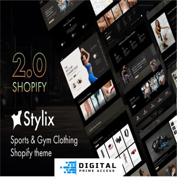 Stylix - Sports & Gym Clothing Shopify theme