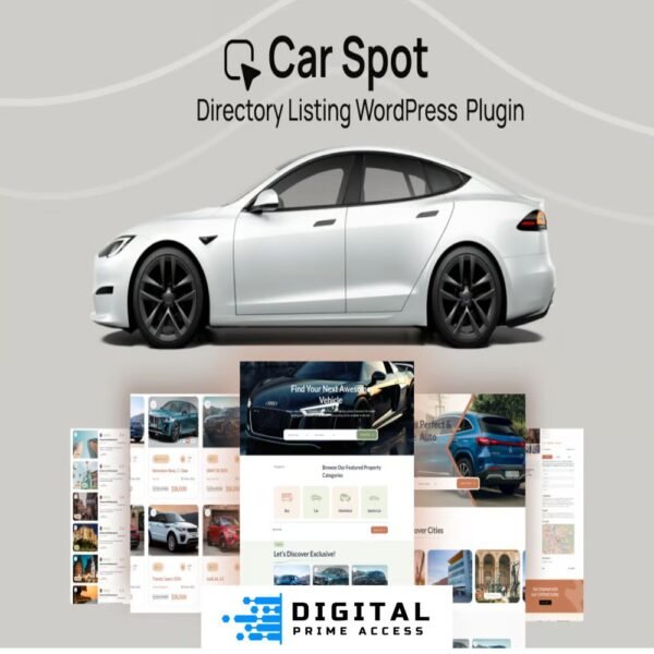 CarSpot - Car Directory Listing WordPress Plugin