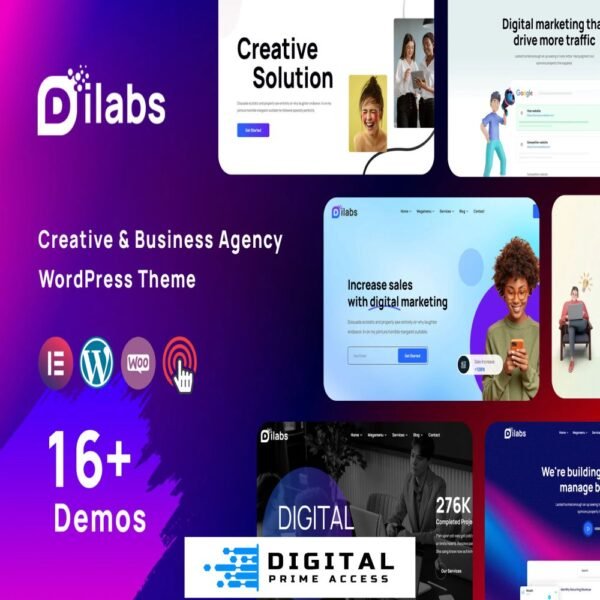Creative Agency WordPress Theme