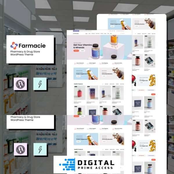 Farmacie - Pharmacy & Drug Store Theme