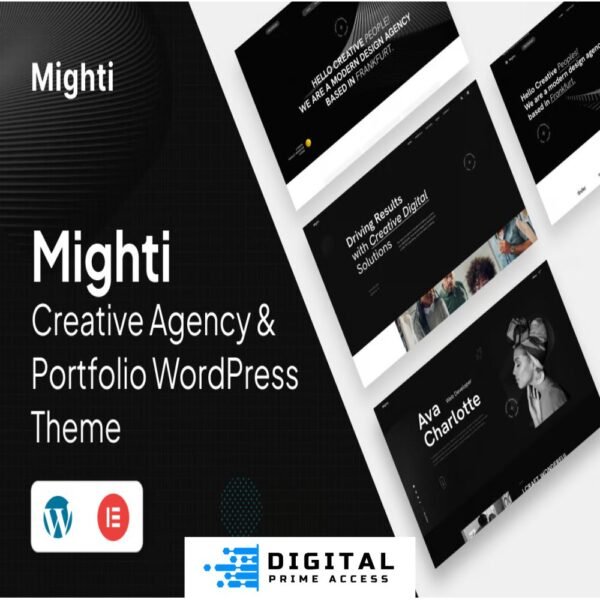 Mighti - Creative Agency & Portfolio WordPress Theme