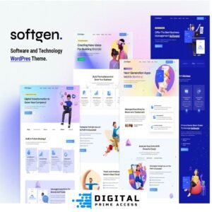 Softgen - Software & Technology WordPress Theme
