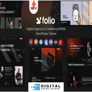 Webfolio - Creative Portfolio & Digital Agency WordPress Theme