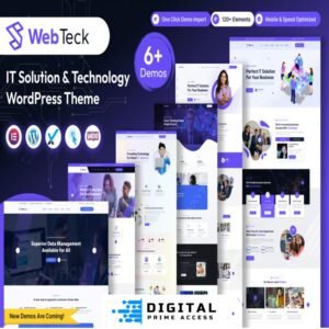 Webteck – IT Solution and Technology WordPress Theme