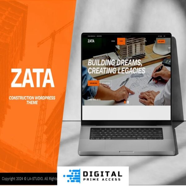 Zata - Construction WordPress Theme